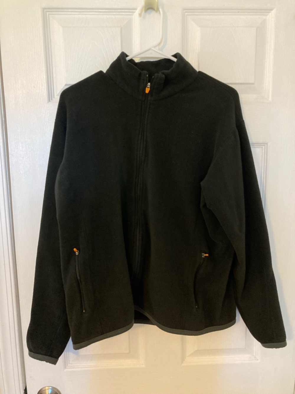 Nike Black Therma-FIT Fleece Jacket with White Label